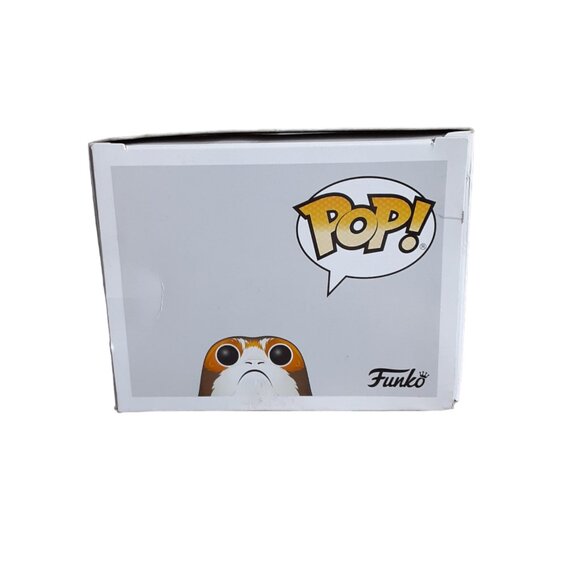 Limited Chase Edition Funko Pop! Star Wars 198 Episode 8 Porg Pop Vinyl Bobble - Picture 5 of 6